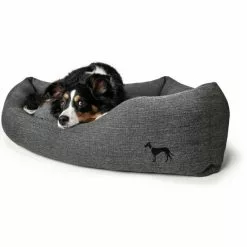 HUNTER Hunde-Sofa, BxHxL: 80 X 25 X 110 Cm, Anthrazit