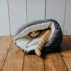 HUNTER Katzenhöhle »Brighton«, Für Katzen, Polyester, Grau -Günstiges Tierbedarf Geschäft unnamed file 9683