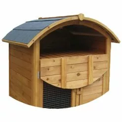 HABAU Kleintierstall »Runddach«, BxHxT: 80 X 120 X 98 Cm, Braun -Günstiges Tierbedarf Geschäft unnamed file 9699