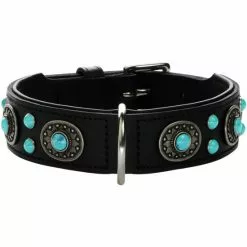 HUNTER Halsband »Sioux«, Gr. M-L, Schwarz -Günstiges Tierbedarf Geschäft unnamed file 9704