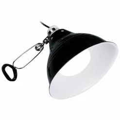 EXO TERRA Porzellanklemmlampe Glow Light Small Schwarz
