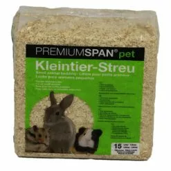 Premiumspan Einstreu, 15l, Für Kleintierkäfige
