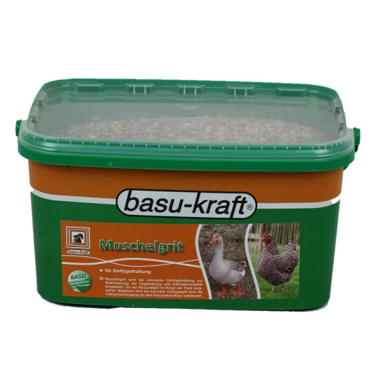 Basu-kraft Muschelkalk, 7 Kg, Für Legehennen 3 Basu-kraft Muschelkalk, 7 Kg, Für Legehennen