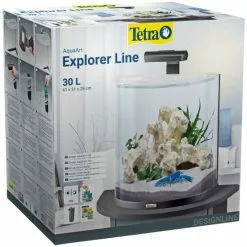 Tetra AquaArt Explorer Line LED Aquarium Schwarz 30L