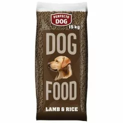 Hundetrockenfutter »Perfecto Dog«, 15 Kg, Lamm & Reis