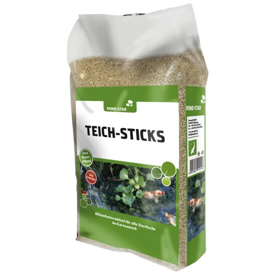 INTERQUELL Fischfutter »Teich-Sticks«, 1 Sack à 15 G 3 INTERQUELL Fischfutter »Teich-Sticks«, 1 Sack à 15 G