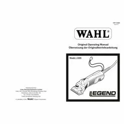 Wahl Viehschermaschine Legend, Blau -Günstiges Tierbedarf Geschäft unnamed file 9912