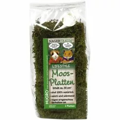 HUGRO Streu »Nagertraum Moosplatten«, 0.042kg, Für Nager